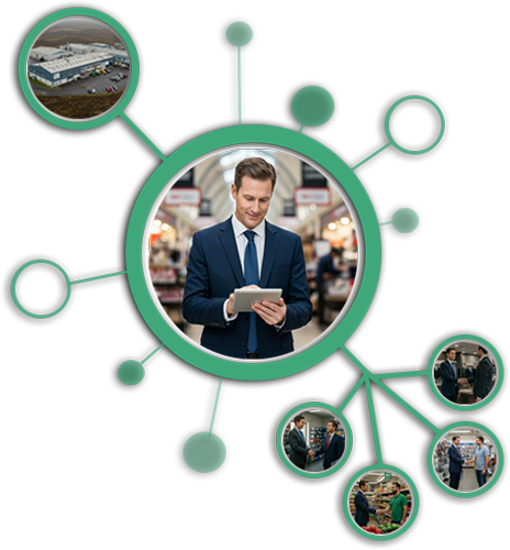 img Agente di Commercio con Casa Mandante e Clienti