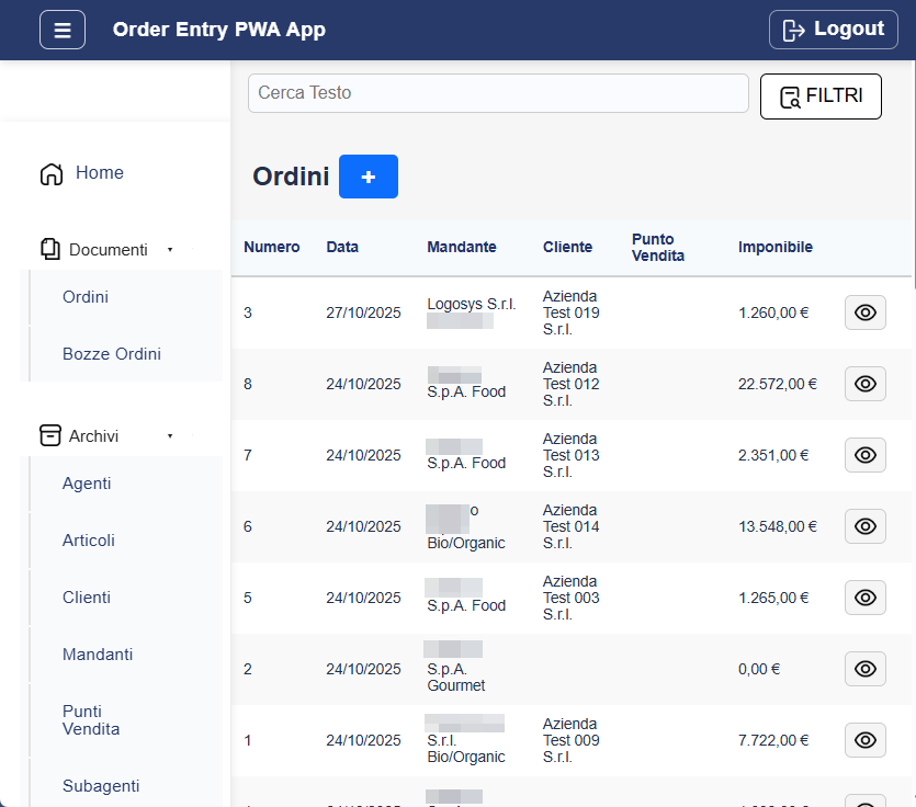 immagine laptop con agente rete vendita